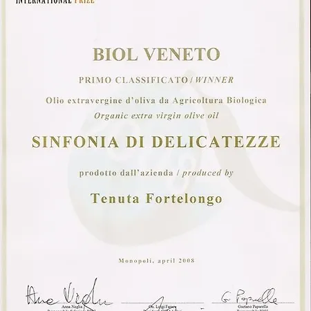 Tenuta Fortelongo Alloggio per agriturismo